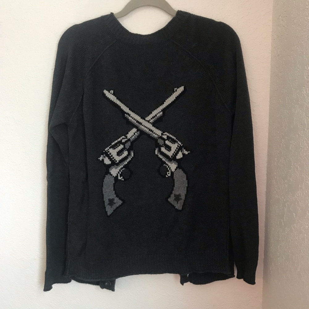 Talula Oversized Guns Cardigan